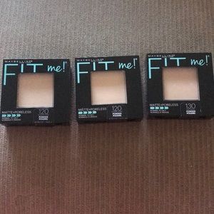 Maybelline fit me matte poreless powder